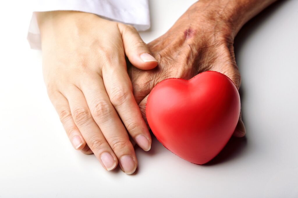 Elderly care concept